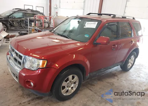 2012 Ford Escape Limited из США, поврежденный, VIN 1FMCU0E73CKB65827